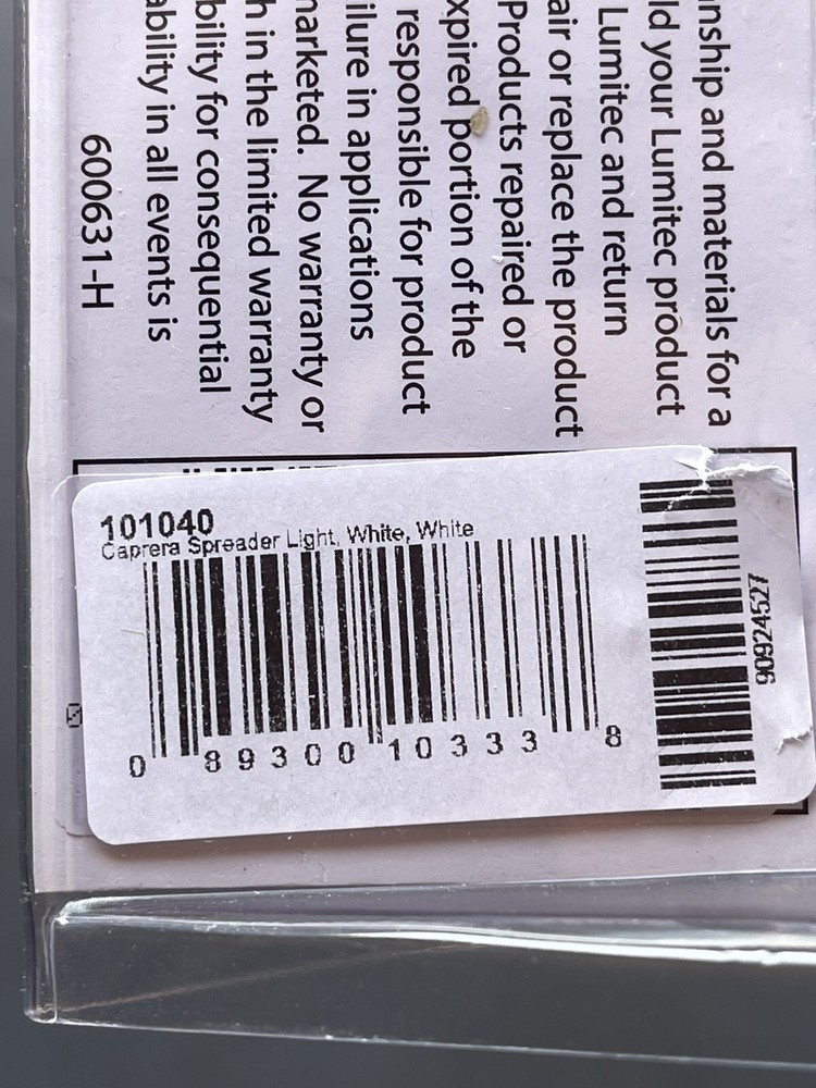 LUMITEC CAPRERA LED FLOOD LIGHT BRACKET MOUNT WHITE, #101040