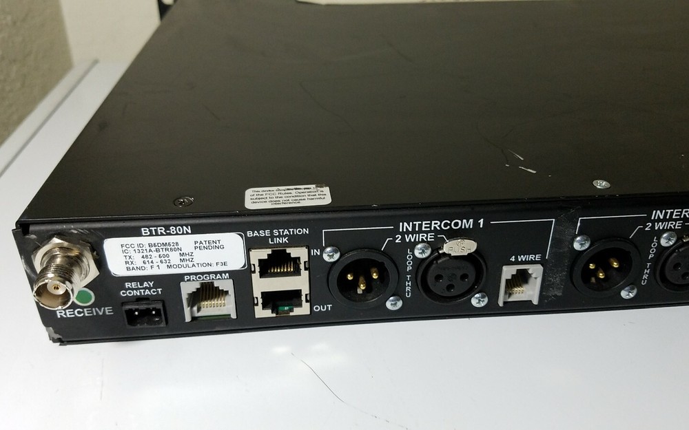 Telex BTR-80N Wireless Intercom Base Station only