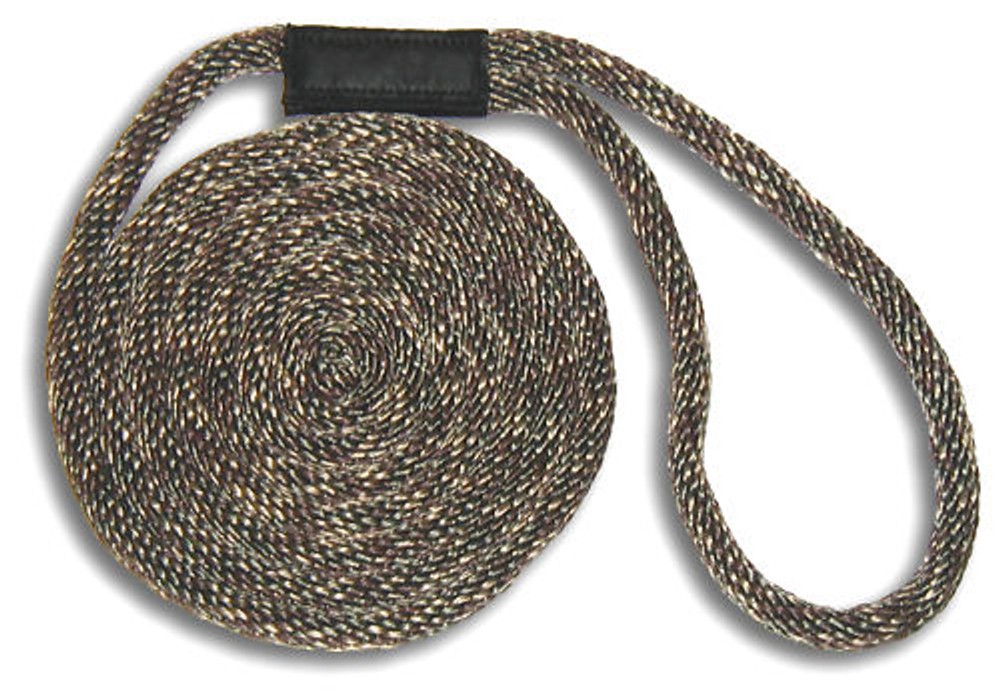 3/8" x 15' Solid Braid Dock Lines - Camo - Made in USA