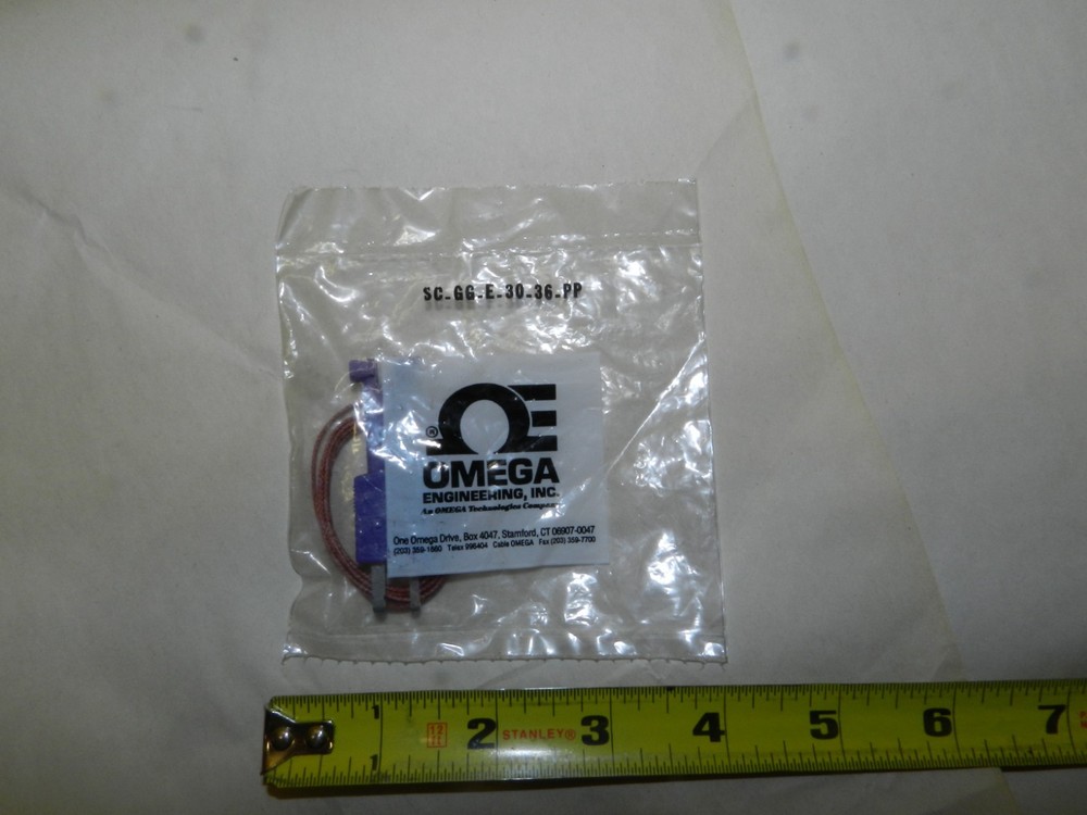Omega SC-GG-E-30-36-PP Mini Thermocouple Sensor E-Type W/Mini Molded Connector
