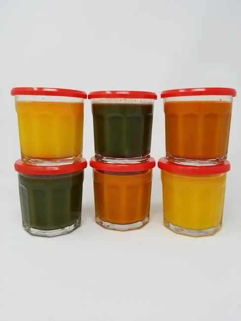 Mian Red Plastic Lids fits Luminarc Working Glass 6 Pack