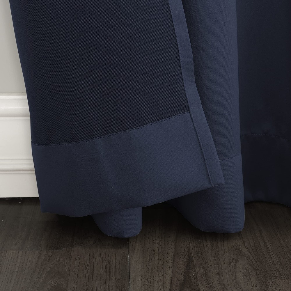 Sun Zero Barrow Energy Efficient Rod Pocket Curtain Single Panel