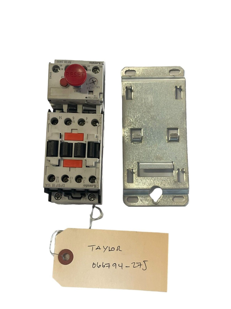 Taylor 066794-27J Motor Starter/Protector, 1 Phase, 4 - 6.5 Amp USED