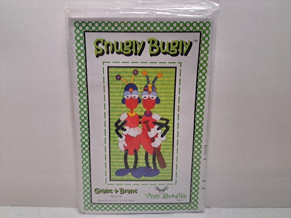 Amy Bradly Pattern - Snugly Bugly: Grant & Brant #ABD177 - Uncut