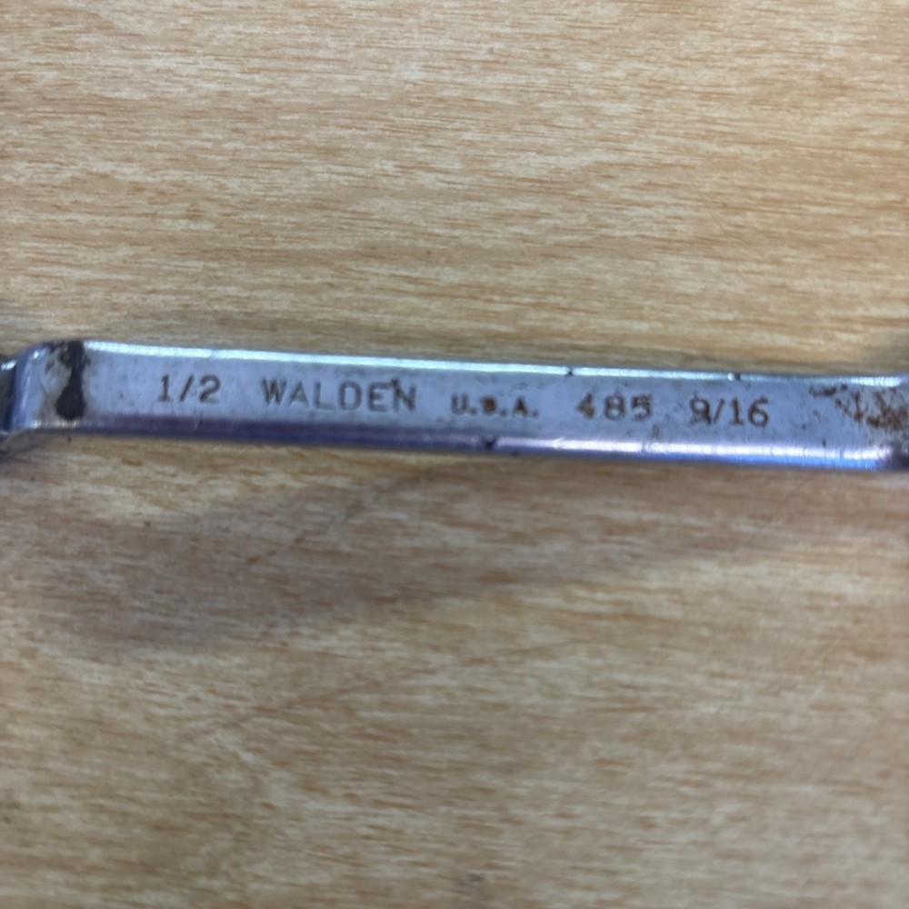 Walden Tools USA 1/2-9/16 Double Offset Box End Wrench