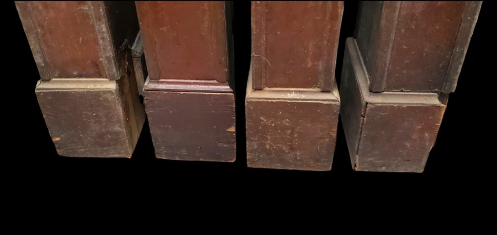 Set Of 4 Newel Posts GAM0276