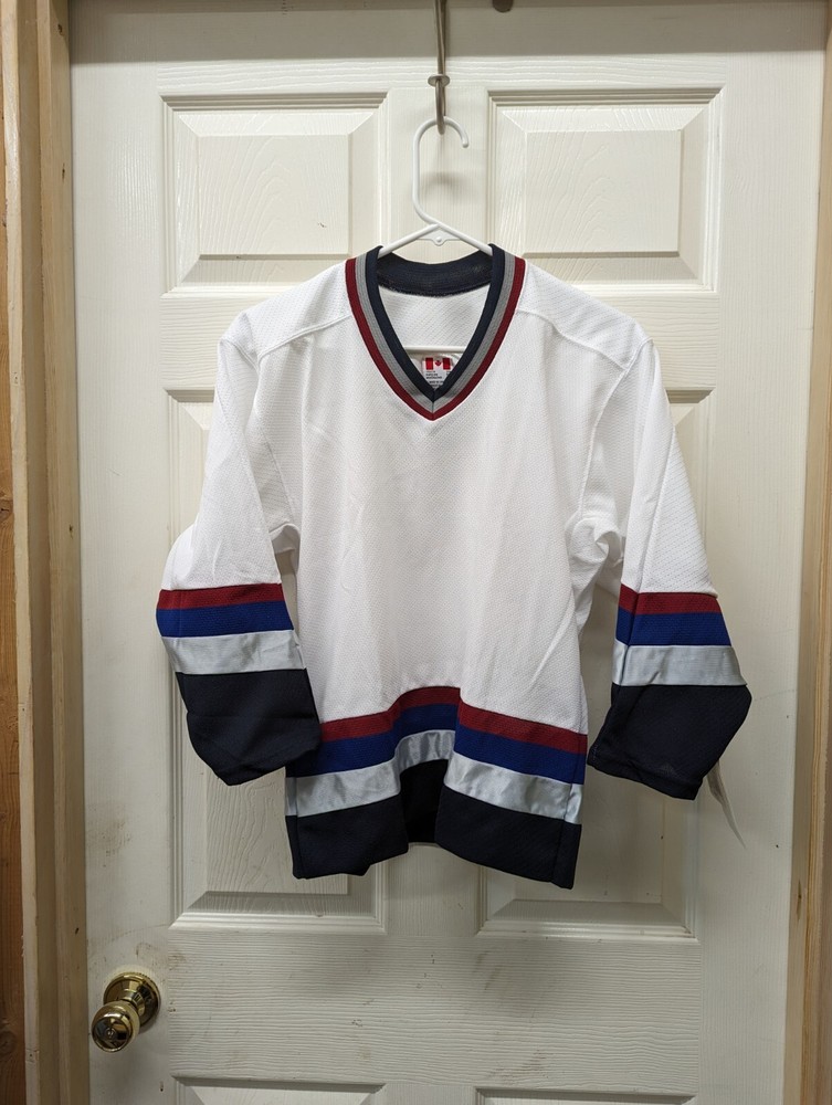 CCM Uncreasted Youth Small White