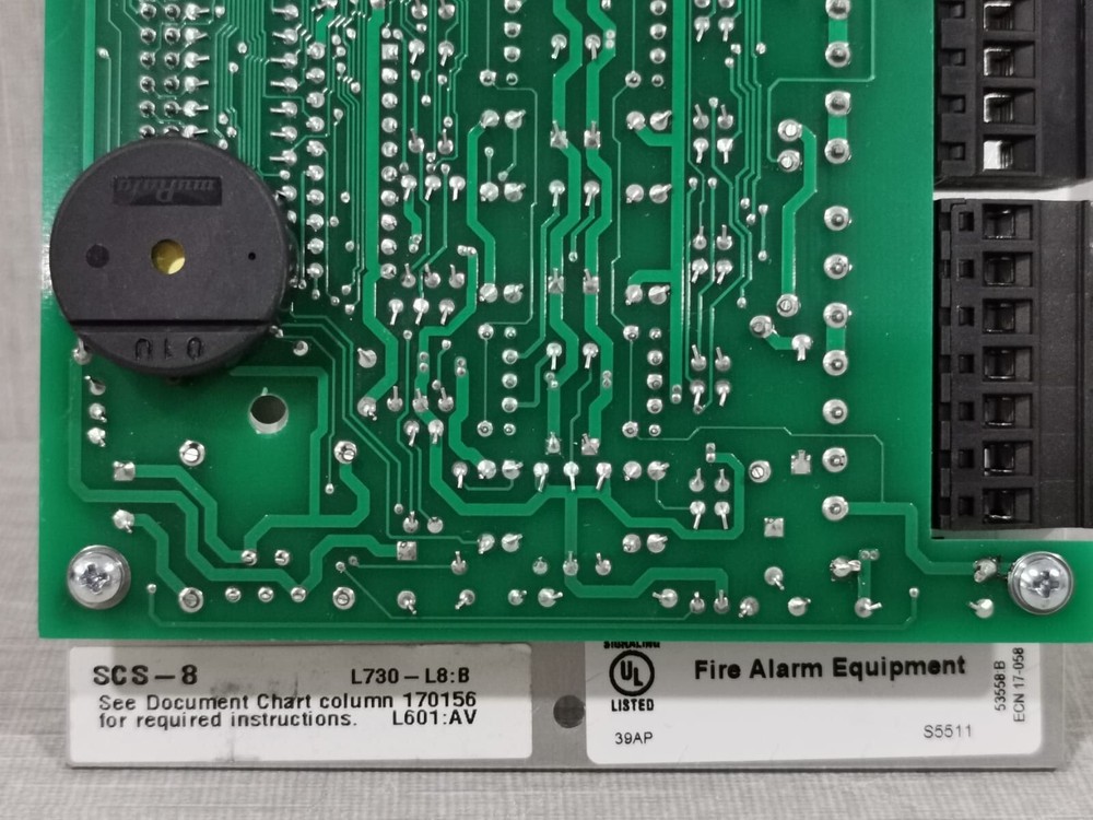SCS-8 L730-L8:B SMOKE CONTROL BOARD - NEW WITHOUT BOX