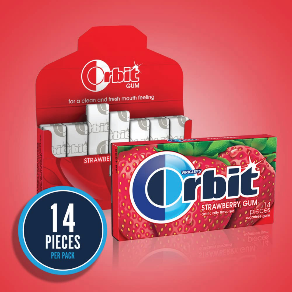 Wrigley's Orbit Strawberry Gum