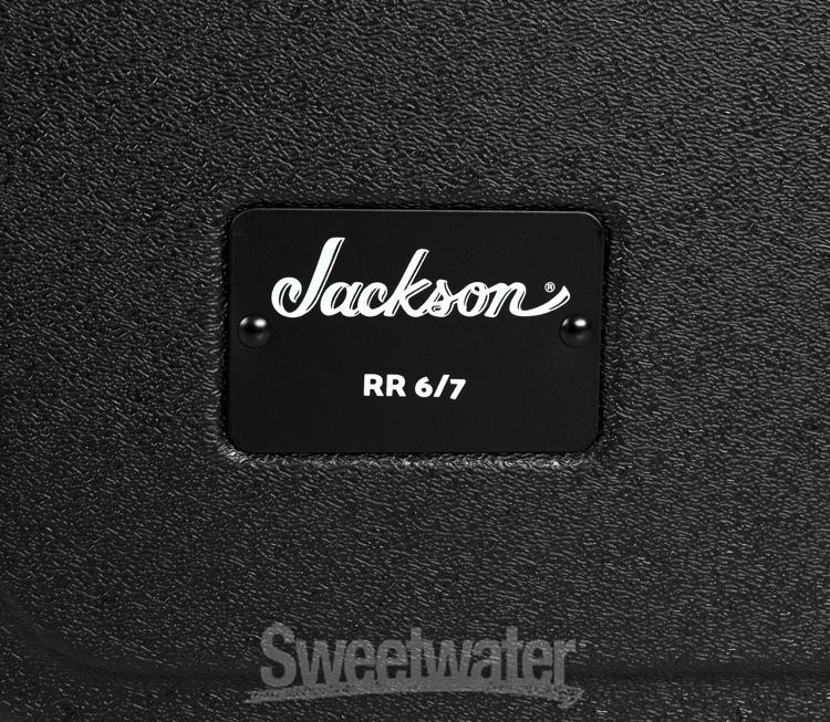 Jackson 6-String/7-String Rhoads Molded ABS Case - Black