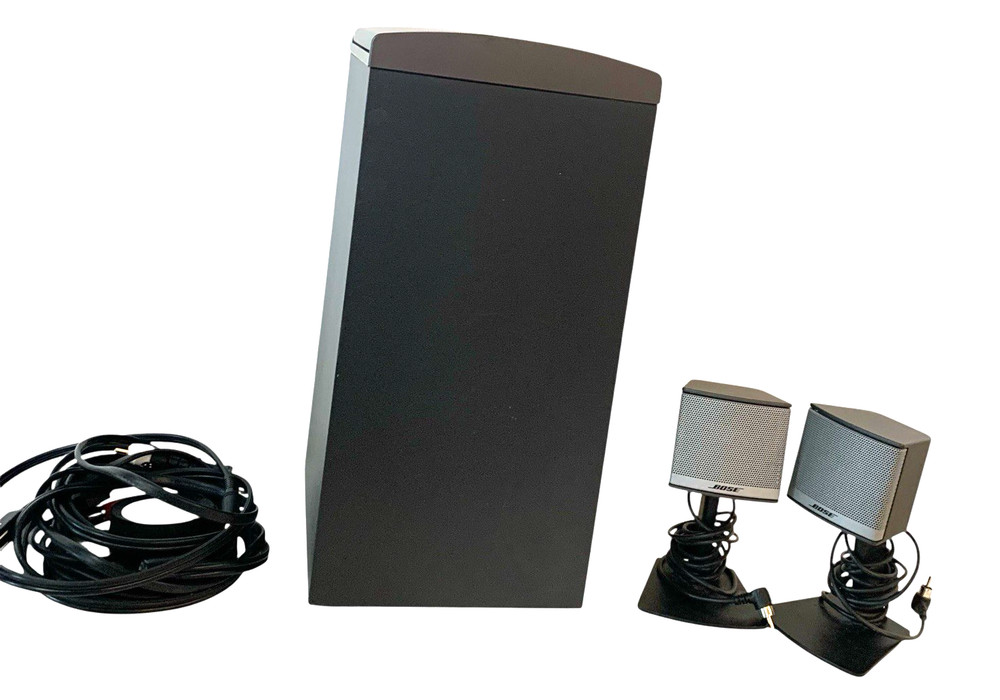 Bose Companion 3 Series II Multimedia Computer Speaker System Complete Works