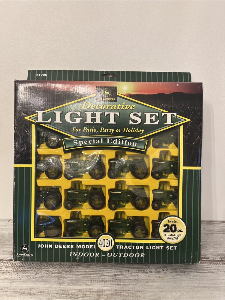 John Deere 4020 Tractor Decorative Light Set Special Edition