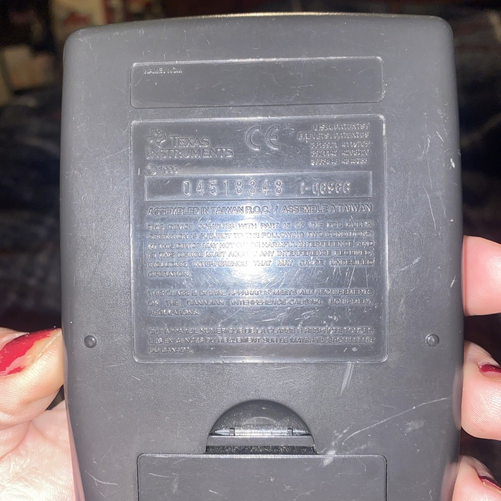 texas instruments ti-83 calculator