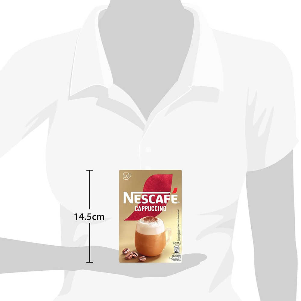 Nescafž Cappuccino 10 Sticks