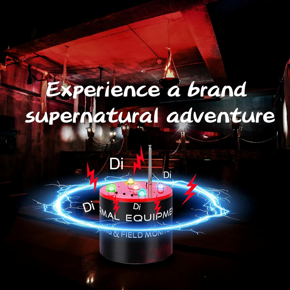 Advanced Ghost Hunting Equipment with Temperature Deviation Detection and Enhanc