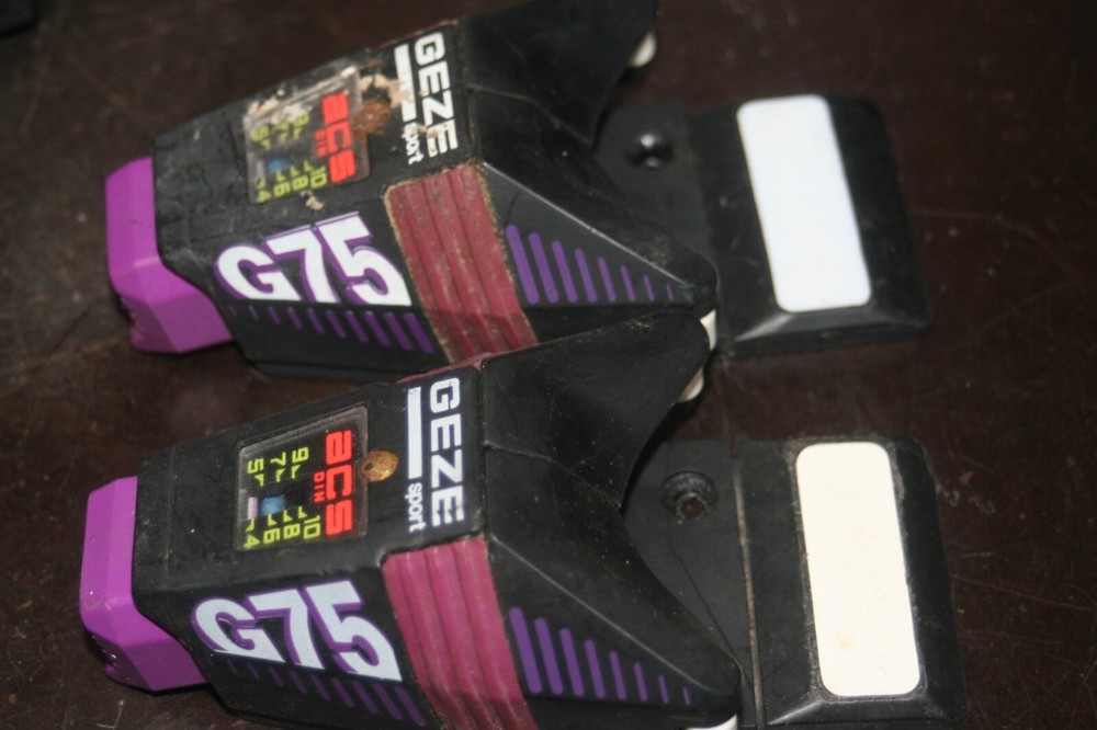Multiple Geze Ski Bindings Toes Only