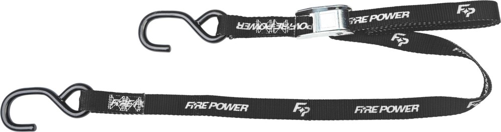 Fire Power 1" Tie Down Black 2/Pk #29-13010
