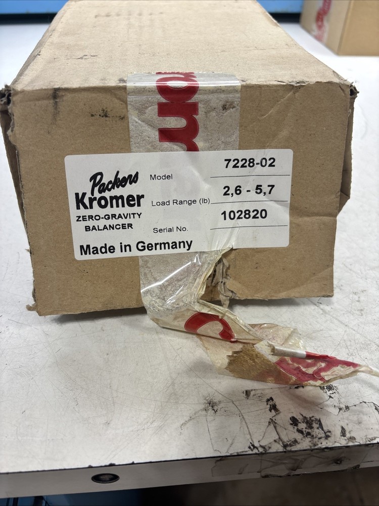 Packers Kromer 7228-02 Zero-gravity Balancer 2.6-5.7lb
