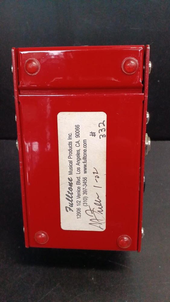 FULLTONE DISTORTION PRO EFFECTOR 611272