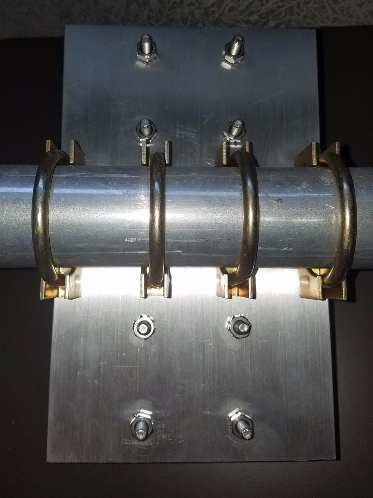 9.5"x6" Dipole-Driven Element Al.Antenna Plate 2" Driver Element to 3" Boom