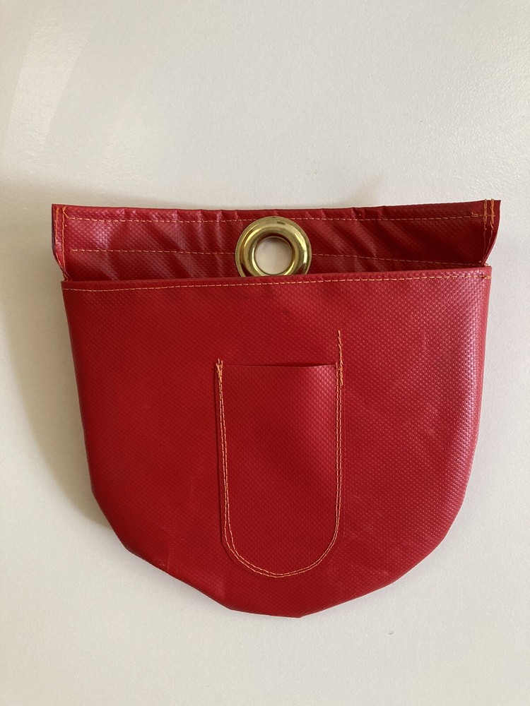 Lineman Ditty Bag, Nut And Bolt Bag Red