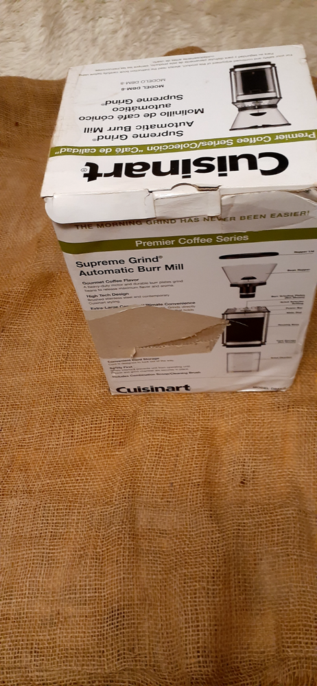 Cuisinart Supreme Grind Automatic Burr Mill FREE S/H