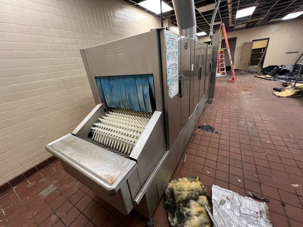 commercial dishwashers used