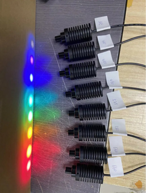 6mm-13mm Microscope Coaxial Light Source LED Spot Lamp Brightness Adjustable