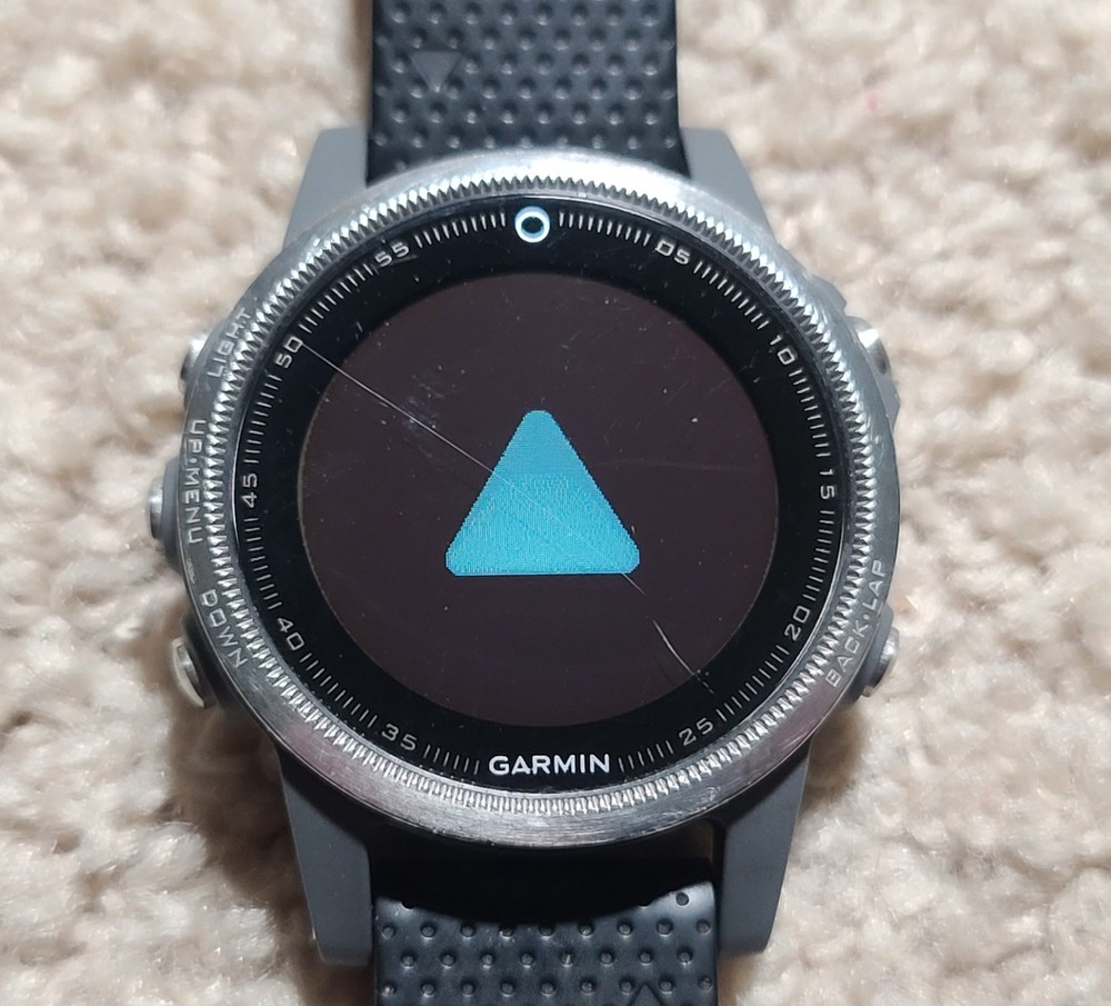 Garmin Fenix 5S Silver - USED - READ DESCRIPTION!