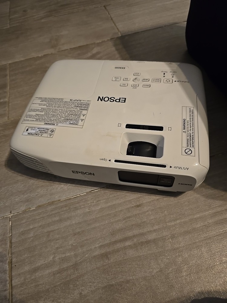 Epson EX3220 SVGA 3LCD Projector White (H552A)