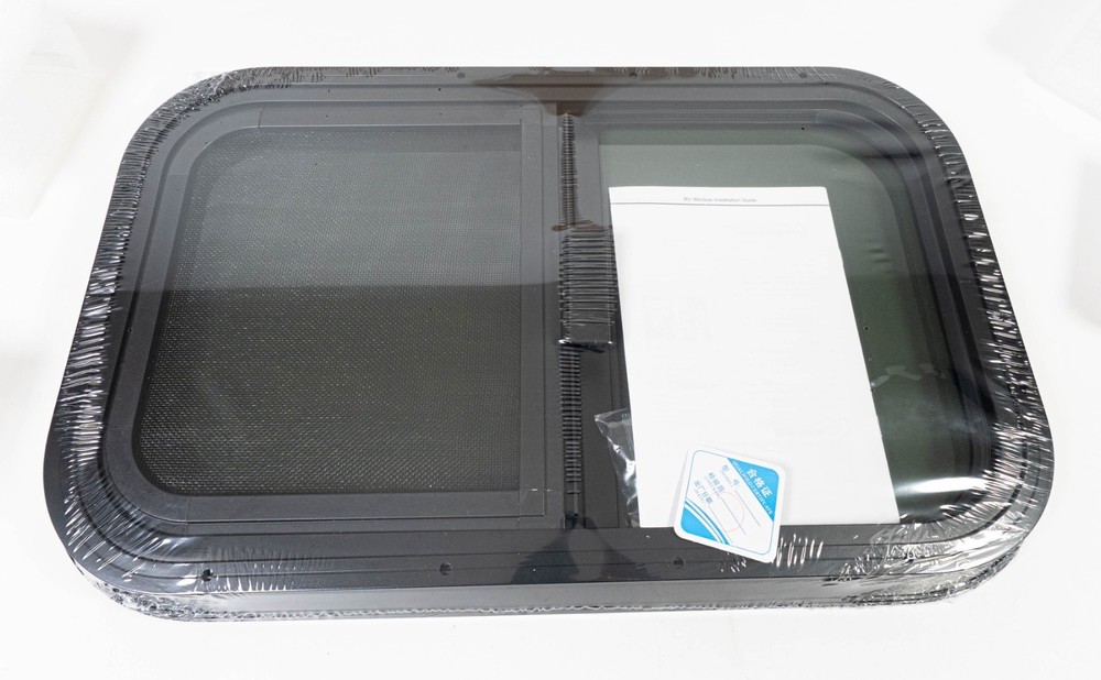 RV Window with Screen Window for Campers Trailers Construction Vehicles RV's