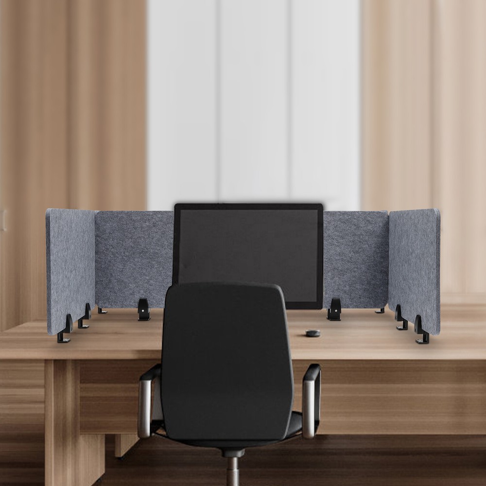 Desk Shield Desk Divider Panel Office Desktop Partition Privacy Screen Mounted