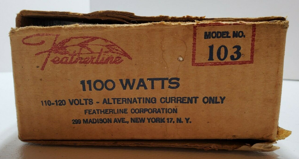 Featherline Tomorrows Iron Today 1100 Watts