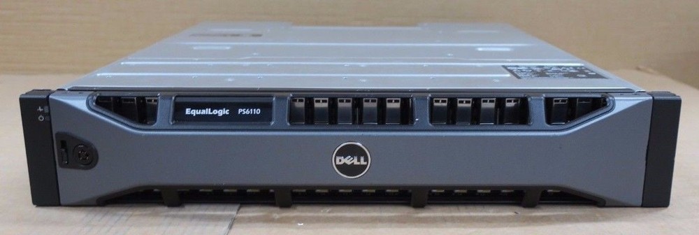 Dell EqualLogic PS6110X Virtualized iSCSI SAN Storage Array 2x Ctrls 1.75TB HDD