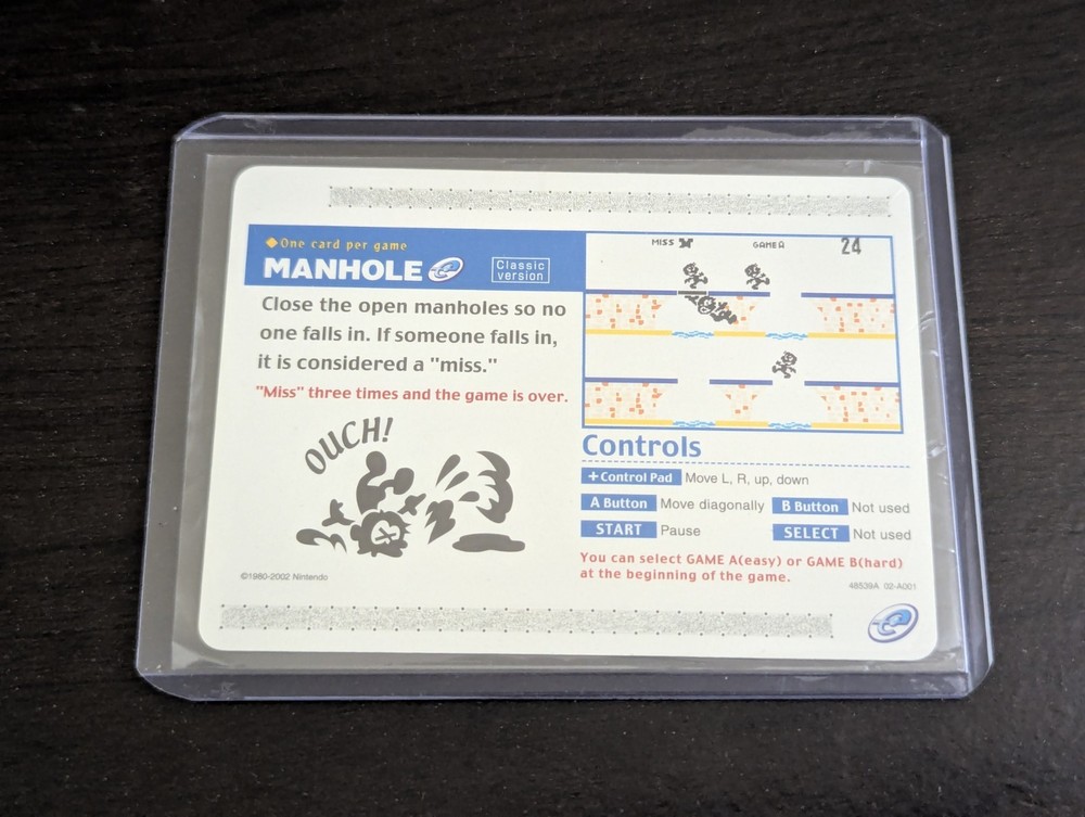 Nintendo e-Reader AGB-014, US version. With Manhole. For Game Boy Advance