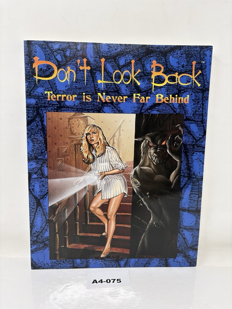 Don’t Look Back Terror Is Never Far Behind Mind Ventures RPG Sourcebook 2nd Edit