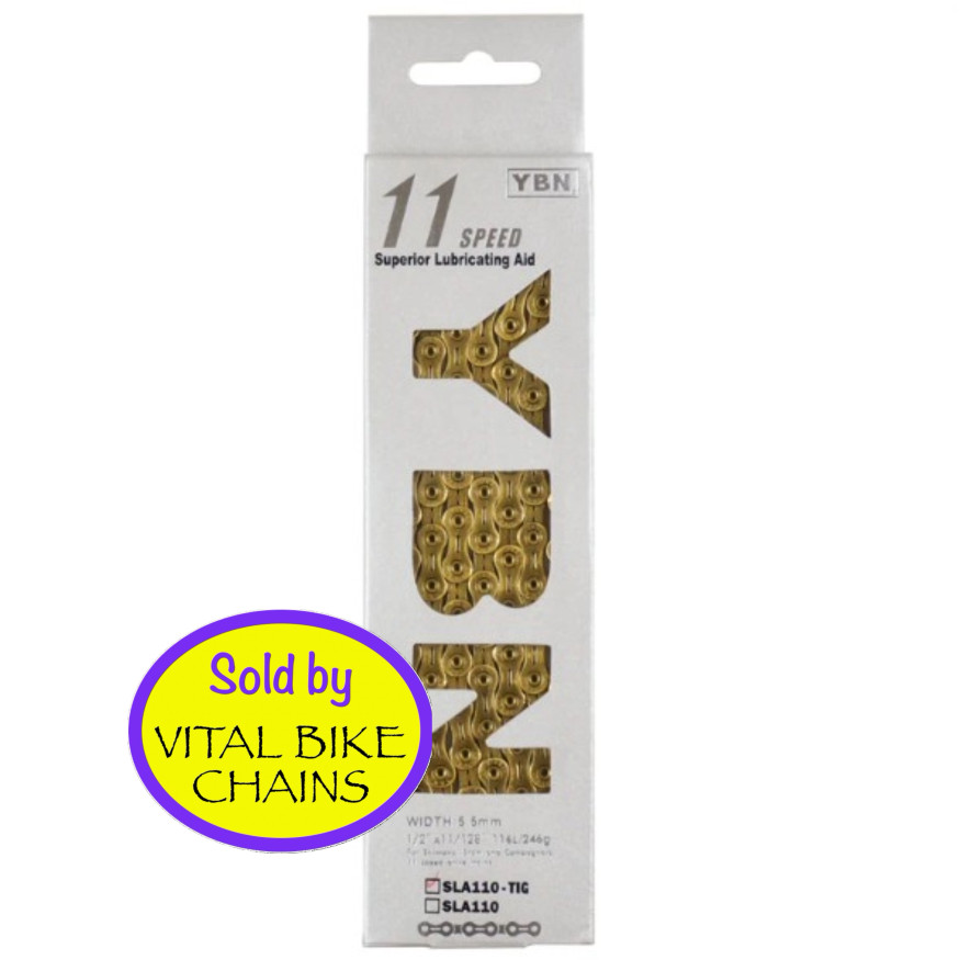 YBN 110 Chain 11 speed - Gold