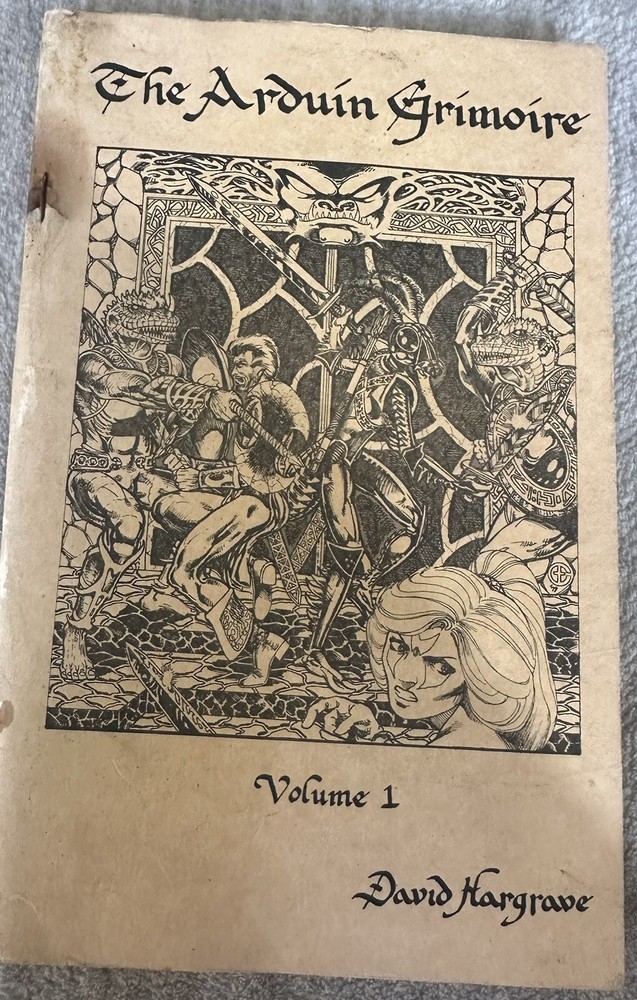 Arduin Grimoire Vol 1 1977 rare