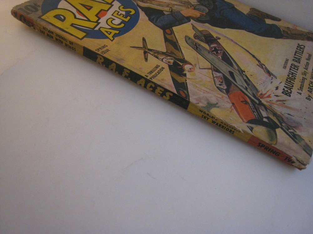 ' RAF Aces ' Pulp.. Spring 1942 ... V. 2 # 1