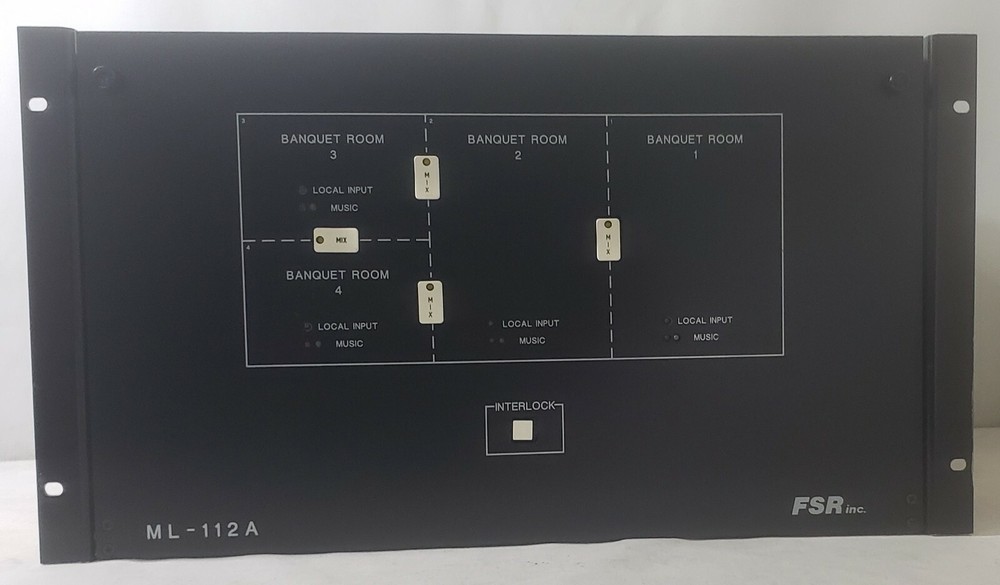 FSR ML-112A Banquet Room Combining System
