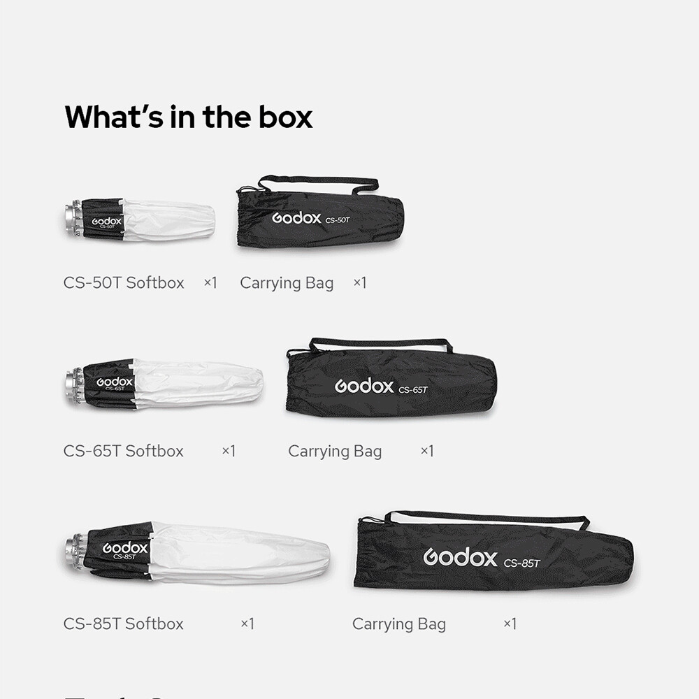 Godox CS-65T Lantern Softbox 26in / 65cm Quick Release 360° Light Diffuser(26”)