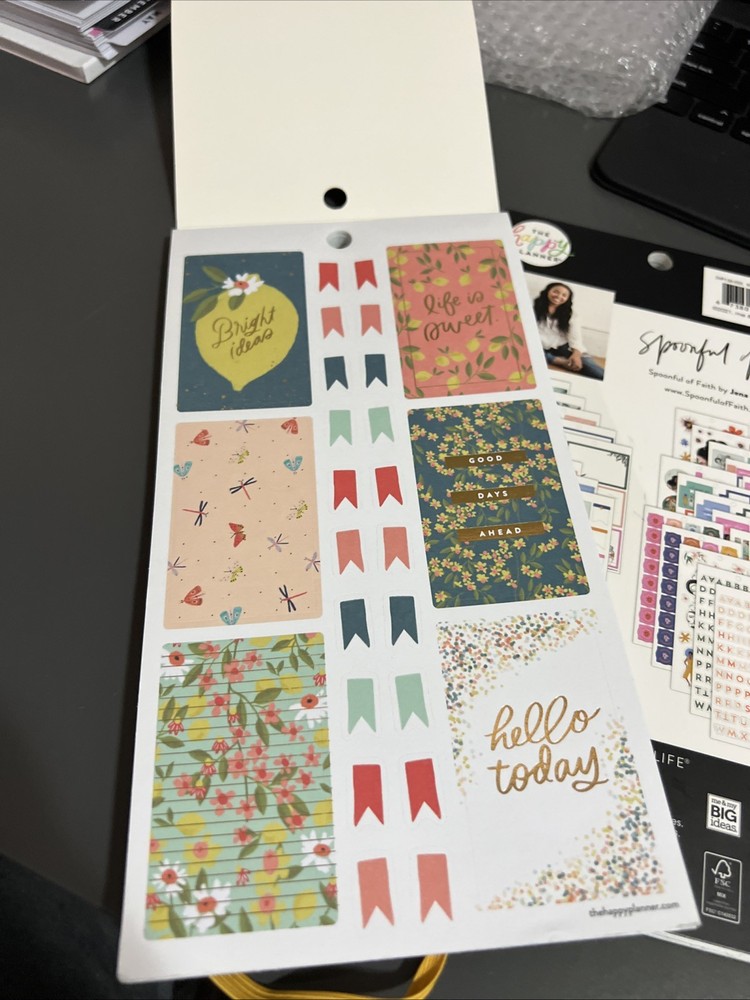 Happy Planner Sticker books 50+Sticker-sheets.