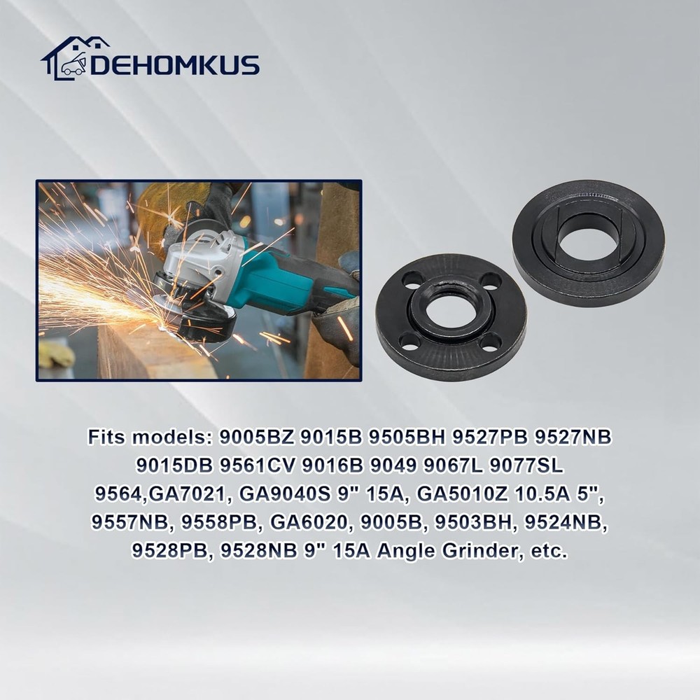 Precision 5/8"-11 Angle Grinder Flange Nut for Reliable Grinding Performance