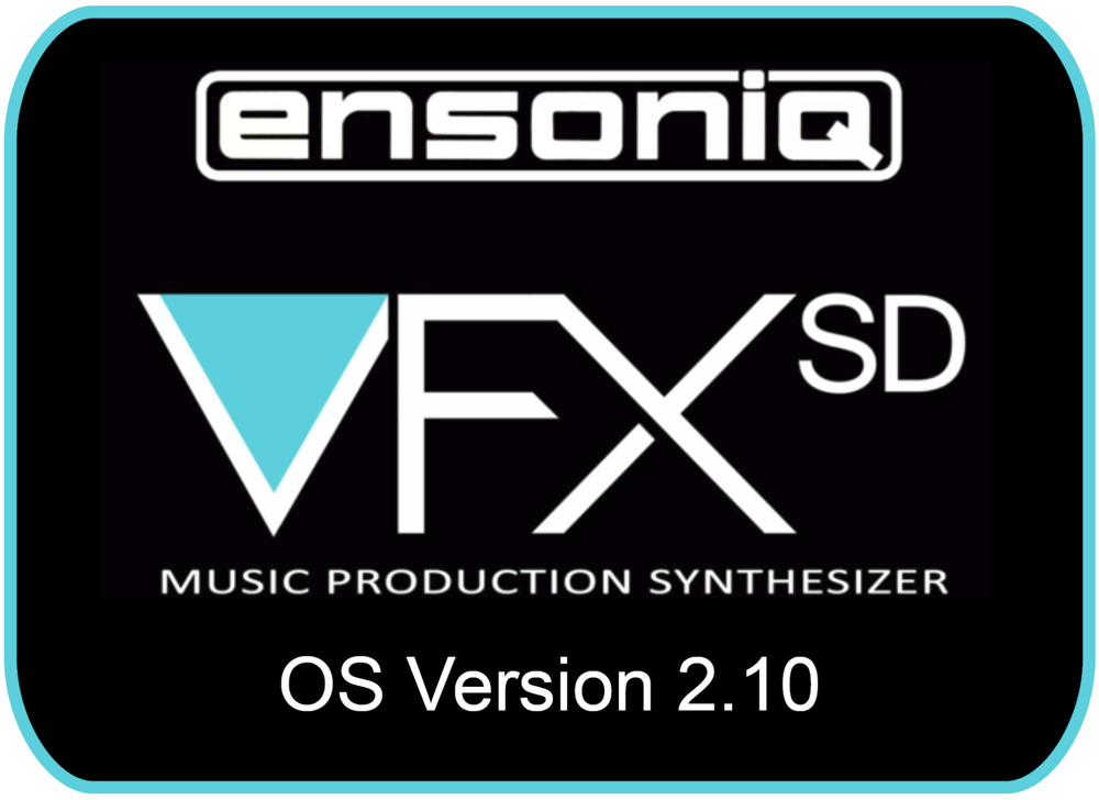 Ensoniq VFX SD Sequencer Operating System Disk v 2.10 OS boot VFXSD