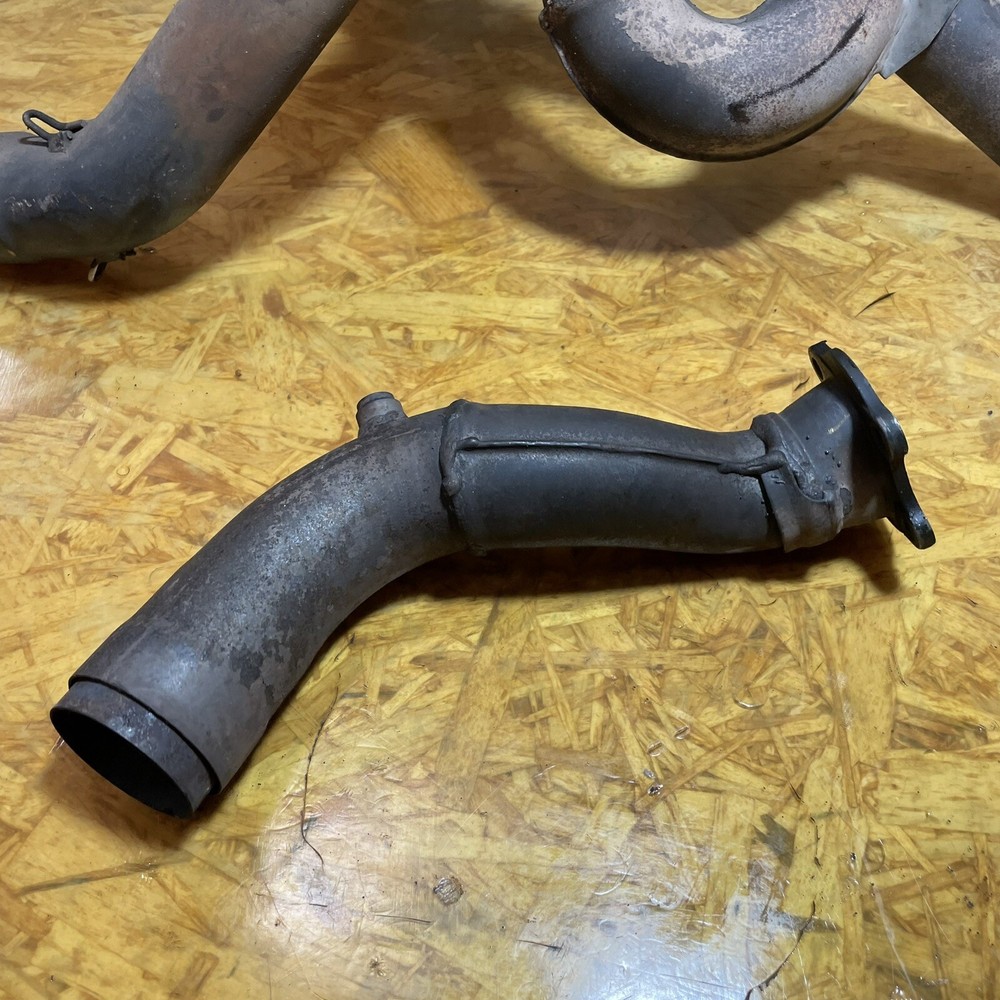 APRILIA RSV1000 R MILLE EXHAUST DOWNPIPES 2004-2009 Lambda Sensor Threads Good