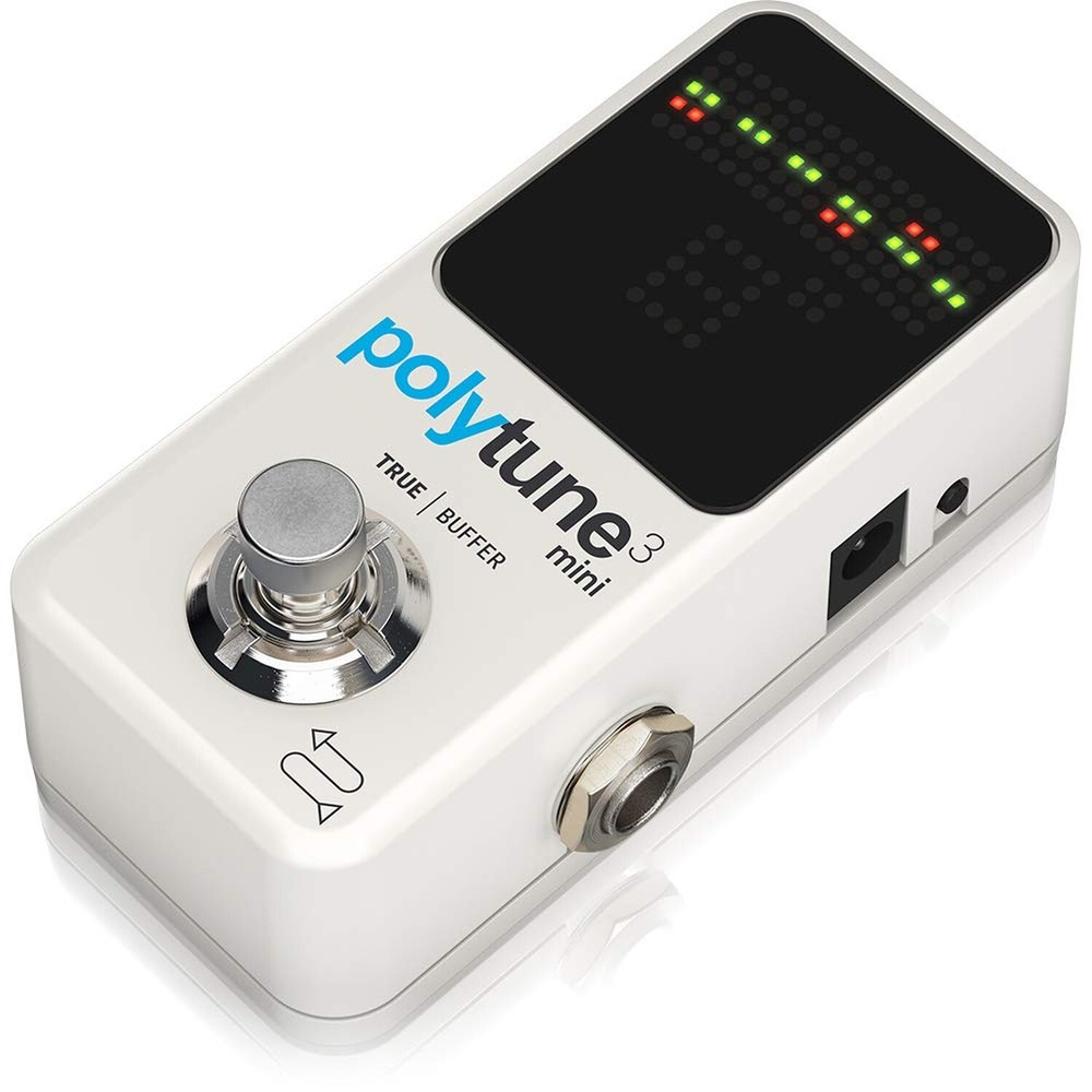 TC Electronic POLYTUNE 3 MINI Tiny Polyphonic Tuner with Multiple Tuning Mode...