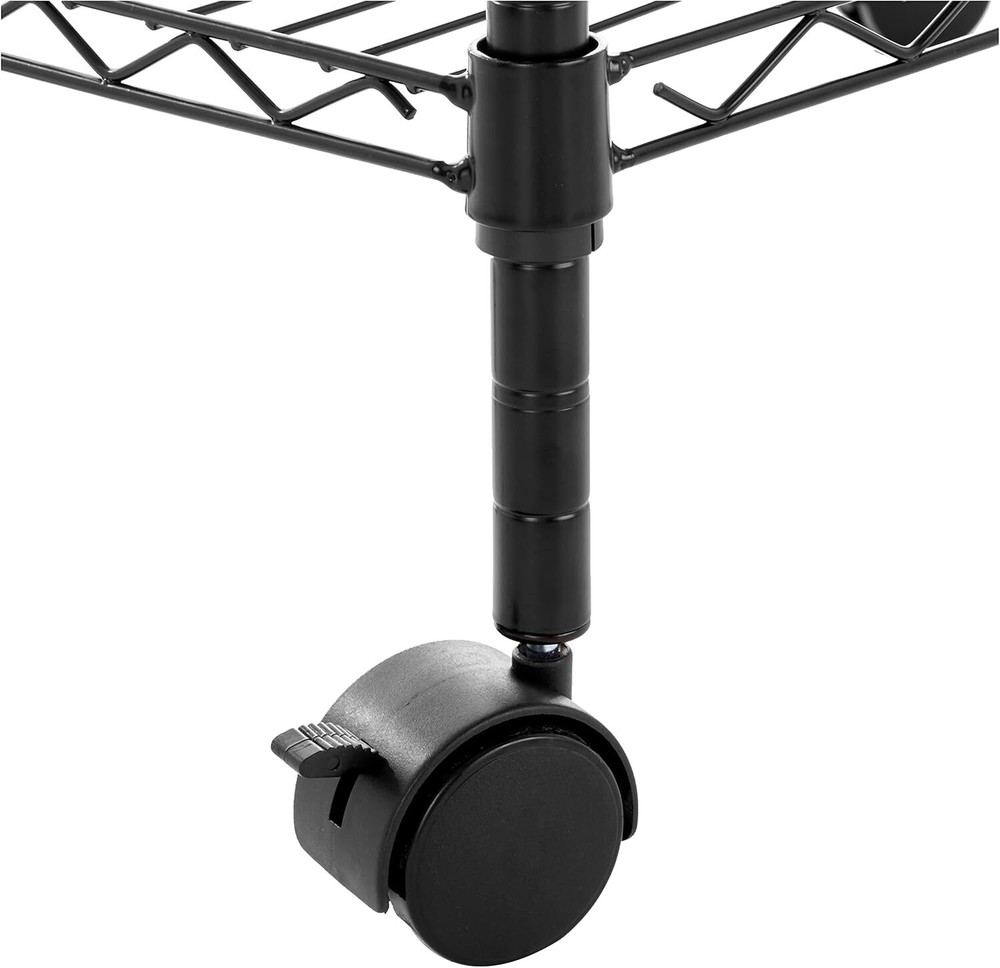 3 Tier Adjustable Heavy Duty Storage Rack, Metal Storage Wire Racks