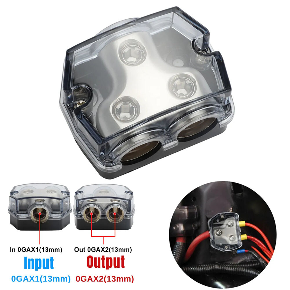 High Quality Car Audio Amp Power Ground Distribution Block