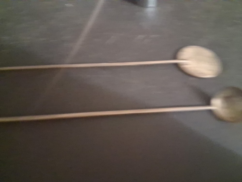 2X Vintage Silverplate Candle Snuffers