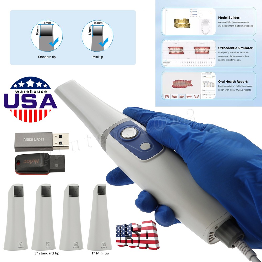 V5 Wireled Oral Scanner White Digital Imaging Dental Tool